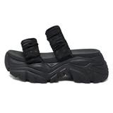 7cmヒール ワンピース パーティー 厚底ギャザーサンダル ☆4187 | LibertyDoll | 詳細画像8 