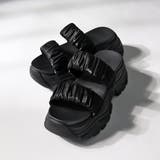 7cmヒール ワンピース パーティー 厚底ギャザーサンダル ☆4187 | LibertyDoll | 詳細画像6 