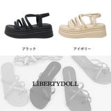 6cmヒール ワンピース セットアップ 厚底コードサンダル ☆4188 | LibertyDoll | 詳細画像11 