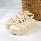 6cmヒール ワンピース セットアップ 厚底コードサンダル ☆4188 | LibertyDoll | 詳細画像4 