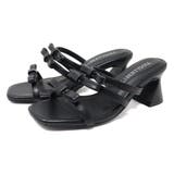 6cmヒール オフィス フォーマル トリプルリボンサンダル☆4202 | LibertyDoll | 詳細画像11