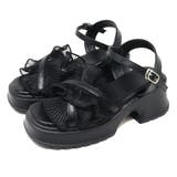 6cmヒール オフィス パーティー セットアップ フリルサンダル ☆4204 | LibertyDoll | 詳細画像11