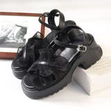 6cmヒール オフィス パーティー セットアップ フリルサンダル ☆4204 | LibertyDoll | 詳細画像4