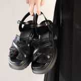 6cmヒール オフィス パーティー セットアップ フリルサンダル ☆4204 | LibertyDoll | 詳細画像6