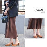 7cmチャンキーヒールVカットスリッパサンダル ☆5439 | LibertyDoll | 詳細画像13