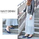 7cmチャンキーヒールVカットスリッパサンダル ☆5439 | LibertyDoll | 詳細画像15