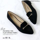 ゴールドビットフラットオペラパンプス ☆5485 | LibertyDoll | 詳細画像1