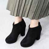 ブラックスエード | 10cmヒール ワンピース 韓国ファッション | LibertyDoll