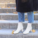 アイボリー | 7cm円柱ヒール 歩きやすい 履きやすい | LibertyDoll