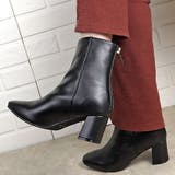 スクエアトゥヒールブーツ ☆9044 | LibertyDoll | 詳細画像2