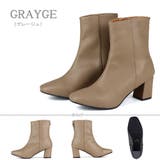 スクエアトゥヒールブーツ ☆9044 | LibertyDoll | 詳細画像7