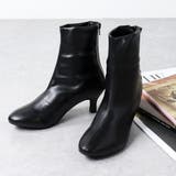 ストレッチフィットバックファスナーショートブーツ ☆9061 | LibertyDoll | 詳細画像3 