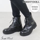 5cmヒール 韓国ファッション ストリート | LibertyDoll | 詳細画像1