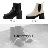 7cmヒール スタッズサイドゴアブーツ ☆9124 | LibertyDoll | 詳細画像14