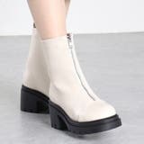 7cmヒール フロントジップブーツ ☆9126 | LibertyDoll | 詳細画像6