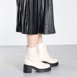 7cmヒール フロントジップブーツ ☆9126 | LibertyDoll | 詳細画像8