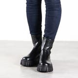 5.5cmヒール 厚底デザインソールストレッチブーツ ☆9135 | LibertyDoll | 詳細画像4 