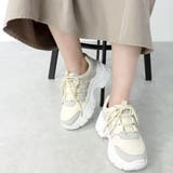 軽量 約6.5cmの厚底ダッドスニーカー ☆1557 | LibertyDoll | 詳細画像11