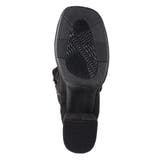 10.5cmヒール スクエアトゥ厚底ストレッチロングブーツ ☆1585 | LibertyDoll | 詳細画像11