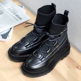 5cmソール 韓国ファッション ワンピース レースアップブーツ ☆1630 | LibertyDoll | 詳細画像3 