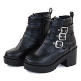 7.5cmヒール 厚底3ベルトブーツ ☆1639 | LibertyDoll | 詳細画像14 