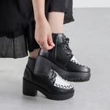 8cmヒール 韓国ファッション ストリート | LibertyDoll | 詳細画像5 