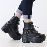 8cmヒール 厚底ベルトブーツ ☆1654 | LibertyDoll | 詳細画像3 