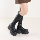 7.5cmヒール ボリュームストレッチロングブーツ ☆1669 | LibertyDoll | 詳細画像7