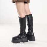 7.5cmヒール ボリュームストレッチロングブーツ ☆1669 | LibertyDoll | 詳細画像8