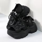 7cmヒール ワンピース セットアップ 厚底スポーツサンダル ☆1684 | LibertyDoll | 詳細画像2