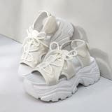 7cmヒール ワンピース セットアップ 厚底スポーツサンダル ☆1684 | LibertyDoll | 詳細画像5