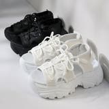 7cmヒール ワンピース セットアップ 厚底スポーツサンダル ☆1684 | LibertyDoll | 詳細画像7