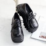 9cmヒール ワンピース 韓国ファッション 厚底Uチップシューズ ☆1693 | LibertyDoll | 詳細画像2