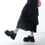 9cmヒール ワンピース 韓国ファッション 厚底Uチップシューズ ☆1693 | LibertyDoll | 詳細画像4