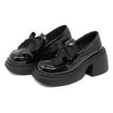 8cmヒール ワンピース 韓国ファッション リボンローファー ☆1698 | LibertyDoll | 詳細画像11