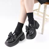 8cmヒール ワンピース 韓国ファッション リボンローファー ☆1698 | LibertyDoll | 詳細画像4