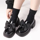 8cmヒール ワンピース 韓国ファッション リボンローファー ☆1698 | LibertyDoll | 詳細画像5