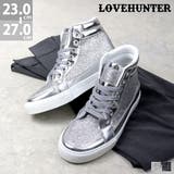オフィス カジュアル グリッターハイカットスニーカー ☆2205 | LibertyDoll | 詳細画像1