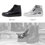 オフィス カジュアル グリッターハイカットスニーカー ☆2205 | LibertyDoll | 詳細画像11