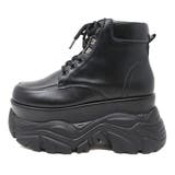 9.5cmヒール ストリート セットアップ ワンピース 厚底ブーツ ☆2211 | LibertyDoll | 詳細画像2