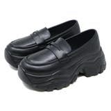 オフィス カジュアル セットアップ 軽量厚底ローファースニーカー ☆2232 | LibertyDoll | 詳細画像10 