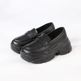 オフィス カジュアル セットアップ 軽量厚底ローファースニーカー ☆2232 | LibertyDoll | 詳細画像2 