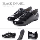 ブラックエナメル | クラッシックレースアップシューズ☆5471 | LibertyDoll