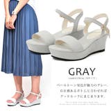 6cmウエッジヒールストラップサンダル ☆5435 | LibertyDoll | 詳細画像6