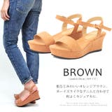 6cmウエッジヒールストラップサンダル ☆5435 | LibertyDoll | 詳細画像9