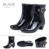 6cmチャンキーヒールレインブーツ ☆3551 | LibertyDoll | 詳細画像12