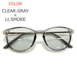CLEAR.GRAY×Lt.SMOKE | 【全7色】 サングラス 伊達メガネ | MERRY PLEASURE