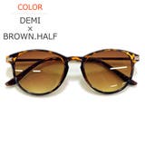 DEMI×BROWN.HALF | 【全7色】 サングラス 伊達メガネ | MERRY PLEASURE