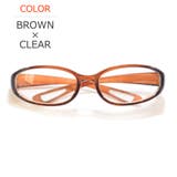 BROWN×CLEAR | 【全4色】 花粉症 メガネ | MERRY PLEASURE