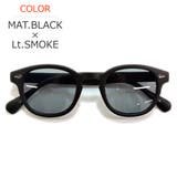 MAT.BLACK×Lt.SMOKE | サングラス 伊達メガネ メンズ | MERRY PLEASURE